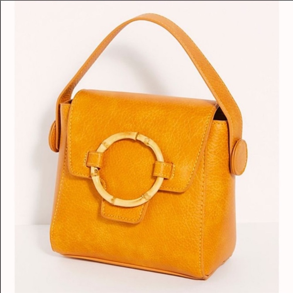 Free People Carrie Crossbody Leather Bag